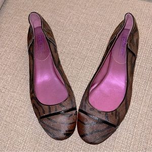 Coach ❤️ Poppy flats